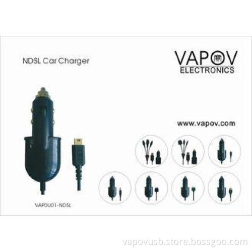 1.0 A Cable Car Charger For Nintendo game player NDSL CE R